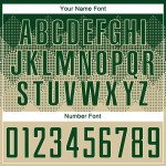 Sublimation Fußball Creme Grün Jersey Custom Uniform Sublimation Fußball Creme Grün Jersey Custom Uniform