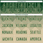 Sublimation Fußball Creme Grün Jersey Custom Uniform Sublimation Fußball Creme Grün Jersey Custom Uniform