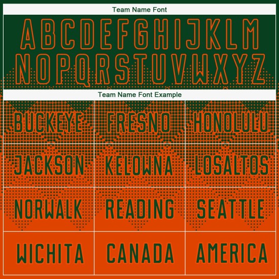 Benutzerdefinierte Fußball Sublimation Uniform Orange Jersey Grün