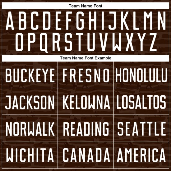 Weißes einheitliches Fußballtrikot, benutzerdefiniertes braunes Sublimationstrikot