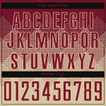 Benutzerdefinierte Uniform Creme Jersey Fußball Sublimation Crimson Benutzerdefinierte Uniform Creme Jersey Fußball Sublimation Crimson