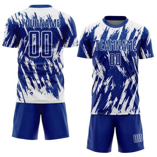Soccer Royal Custom Uniform Weißes Trikot Sublimation