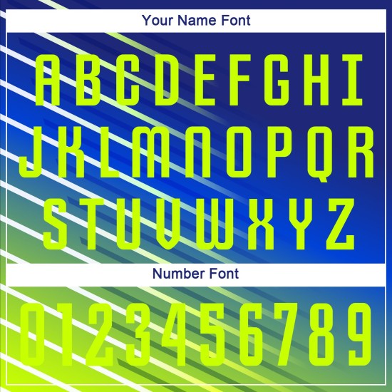 Fußball-Trikot, grün, individuell, Sublimationsuniform, Royal Neon