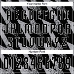 Fußball Sublimation Jersey Grau Schwarz-Weiß Uniform Custom