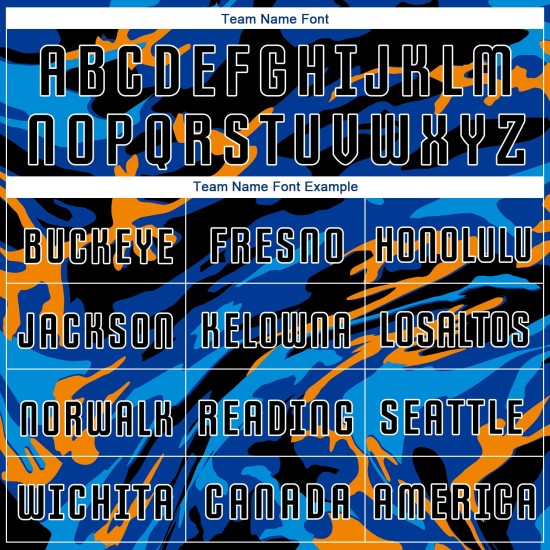 Fußball-Uniform, schwarz, individuell sublimiert, schwarzes Trikot, königsblau