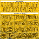 Sublimation Fußballtrikot Schwarz Gelb Uniform Custom